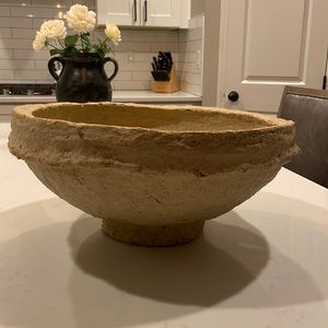 Paper Mache centerpiece bowl